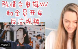 小姐姐看陈情令mv,小姐姐沉浸其中